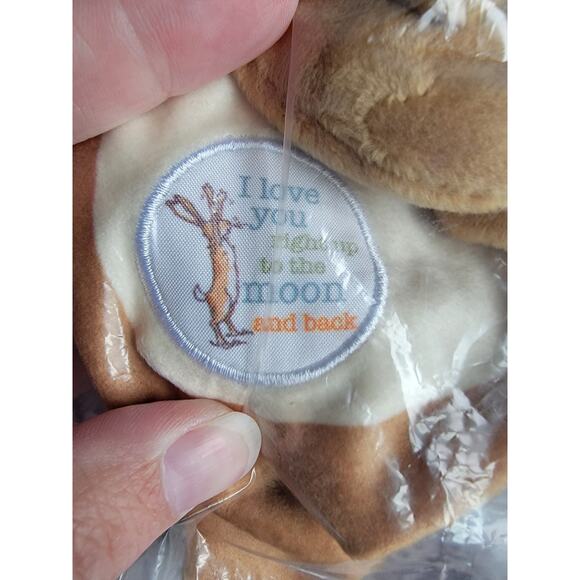 Kid Preferred Guess How Much I Love You brown Hare & Baby Security Lovey New - Picture 4 of 7